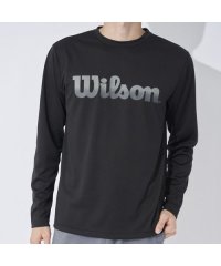 Wilson/Mクルーネック長袖Tシャツ/506109772