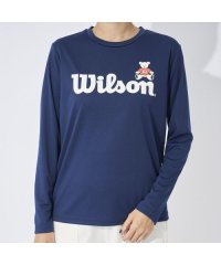 Wilson/Lビッグロゴドライ長袖Tシャツ/506109773