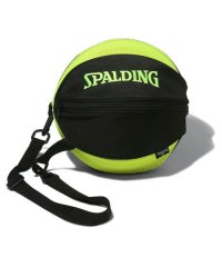 SPALDING/ボールバッグ ブリーズ ブラック×ライムグリーン/506111131