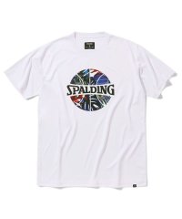 SPALDING/Tシャツ ネオン トロピカル ボール プリント/506111141
