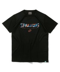 SPALDING/バレーボールTシャツ ボールプリント ロゴ/506111144