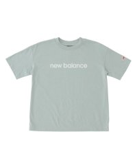 new balance/吸水速乾 Linear logo ショートスリーブTシャツ/506111361