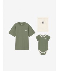 THE NORTH FACE/CR S/S Tee & Baby Rompers Set (CRショートスリーブティー&ベビーロンパースセット)/506112090