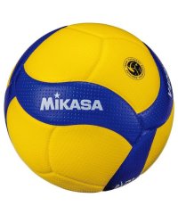 MIKASA/バレー4号 小学校試合球 軽量球 黄/青/506113924