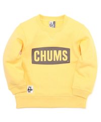 CHUMS/KIDS CHUMS LOGO CREW TOP (キッズ チャムスロゴ クルートップ)/506118492