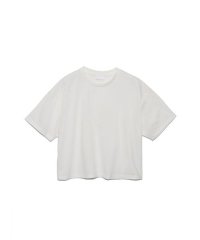 sanideiz TOKYO/コットンポリエステル オーバークロップトTシャツLADIES/506120125