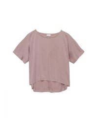 sanideiz TOKYO/カチオン杢天竺 ドルマンTシャツ LADIES/506120219