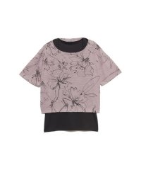sanideiz TOKYO/サニデイズ トウキョウ sanideiz TOKYO スラブ天竺×フルダルスムース プリントTシャツ&タンクLADIES/506120697