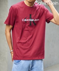 Calvin Klein/カルバン クライン Calvin Klein フロントロゴ プリント Tシャツ 半袖 クルーネック 40DC813/505985987