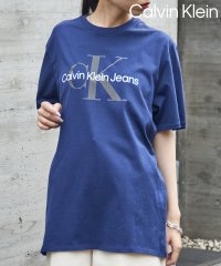 Calvin Klein/【Calvin Klein / カルバンクライン】フロントロゴ プリント Tシャツ 半袖 クルーネック 40DC813/505985987