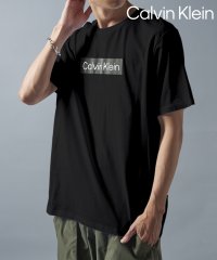 Calvin Klein/カルバン クライン Calvin Klein フロントロゴ プリント Tシャツ 半袖 クルーネック プリントT コットン100% 40QM853/505985991