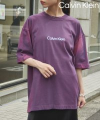 Calvin Klein/【Calvin Klein / カルバンクライン】フロントロゴ プリント Tシャツ 半袖 40LM213/505985992