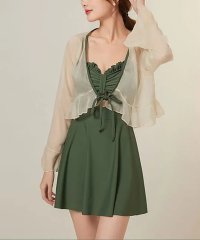 MAISON BREEZE/メゾンブリーズ MAISON BREEZE 【MAISON BREEZE】水着 水着セット スイムウェア 2点セット ワンピース シャツ ボレロ ビーチ プール/506040165