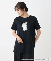 Leilian/フレア半袖Tシャツ/506077607