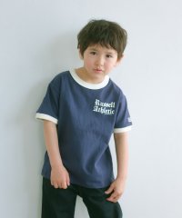 green label relaxing （Kids）/【別注】＜RUSSELL ATHLETIC＞プリント リンガー Tシャツ 100cm－130cm/506080307