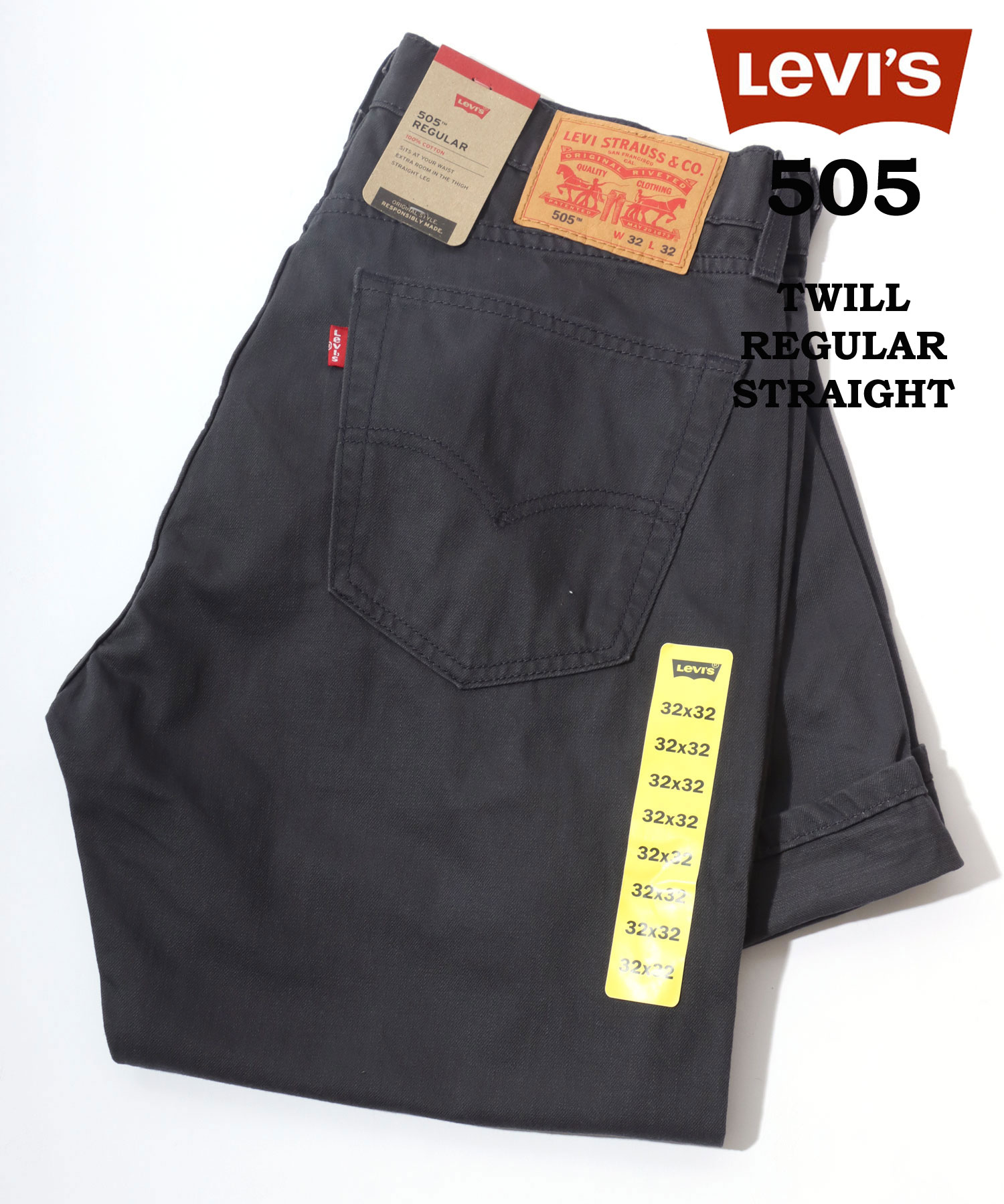 マルカワ MARUKAWA 【Levi's/リーバイス】505 REGULAR STRAIGHT