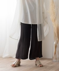 VitaFelice/ヴィータフェリーチェ VitaFelice シャイニードレープロングパンツ/506106679