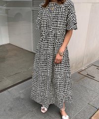 ヴィータフェリーチェ VitaFelice 大人可愛いプリント柄レディースワンピース