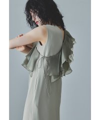niana/ニアナ niana グロッシーマルチラッフルドレス 付け襟 結婚式 パーティードレス オケージョンドレス 同窓会 お呼ばれワンピース/506120989
