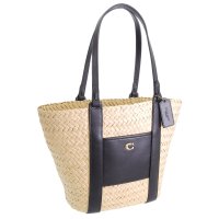 COACH/COACH コーチ Small Straw Tote バッグ スモール ストロー ポケット トート バッグ/506121192