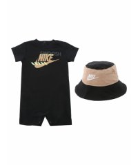 NIKE/ベビー(0－9M) セット商品 NIKE(ナイキ) NKB B NSW PE ROMPER BKT HAT/506121542