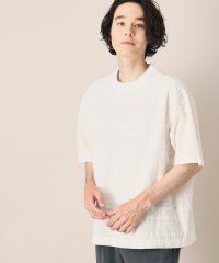 Dessin/【洗える】インド刺繍クルーネックTシャツ/506121757