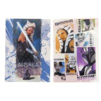 cinemacollection/シネマコレクション cinemacollection スターウォーズ アソーカ クリアフォルダー A4シングルクリアファイル2枚セット STAR WARS イン/506121820