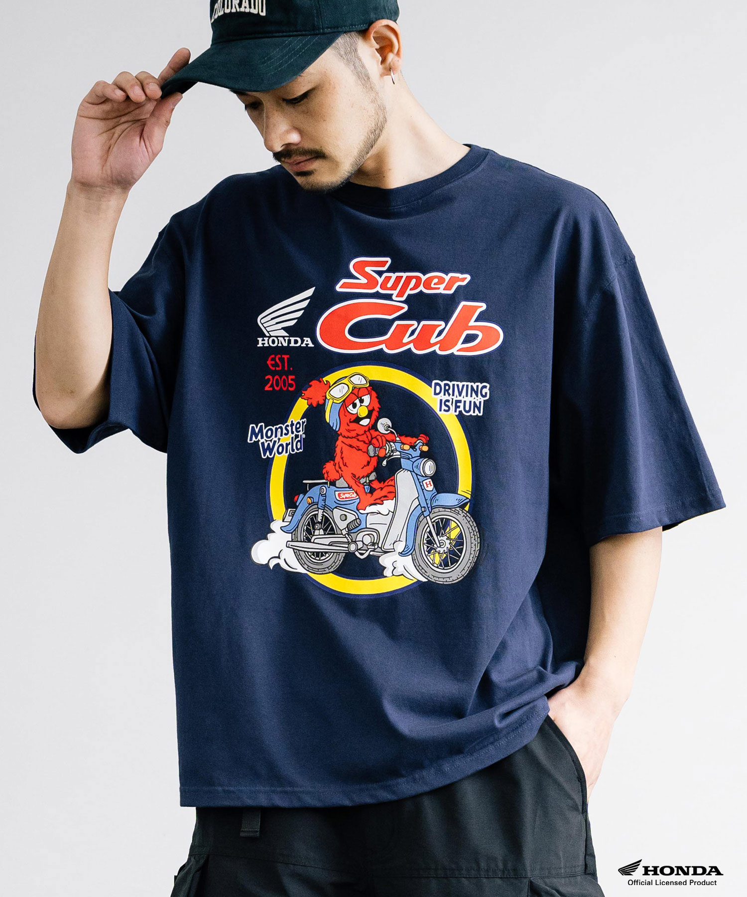 tシャツ Rico エコフレンドリーダイ パインモンステラブロックプリントプルオーバー レディース Rico エコフレンドリーダイ パインモンステラブロックプリント