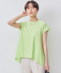 KUMIKYOKU/【WEB限定カラーあり】バックフレアニットTシャツ/506122035