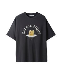 GELATO PIQUE HOMME/【接触冷感】【HOMME】レーヨンベアケーキモチーフTシャツ/506122339