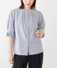 SHIPS Colors WOMEN/SHIPS Colors:〈洗濯機可能〉ストライプ タックスリーブ シャツ◇/506122398