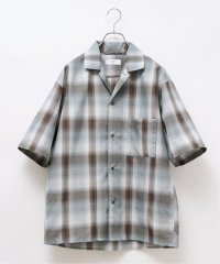 417 EDIFICE/【Plan Tech】オープンカラーシャツ　”セットアップ着用可能”/506019205