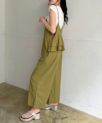 Jewelobe/ジュエローブ Jewelobe バックフリルキャミサロペット/506093642