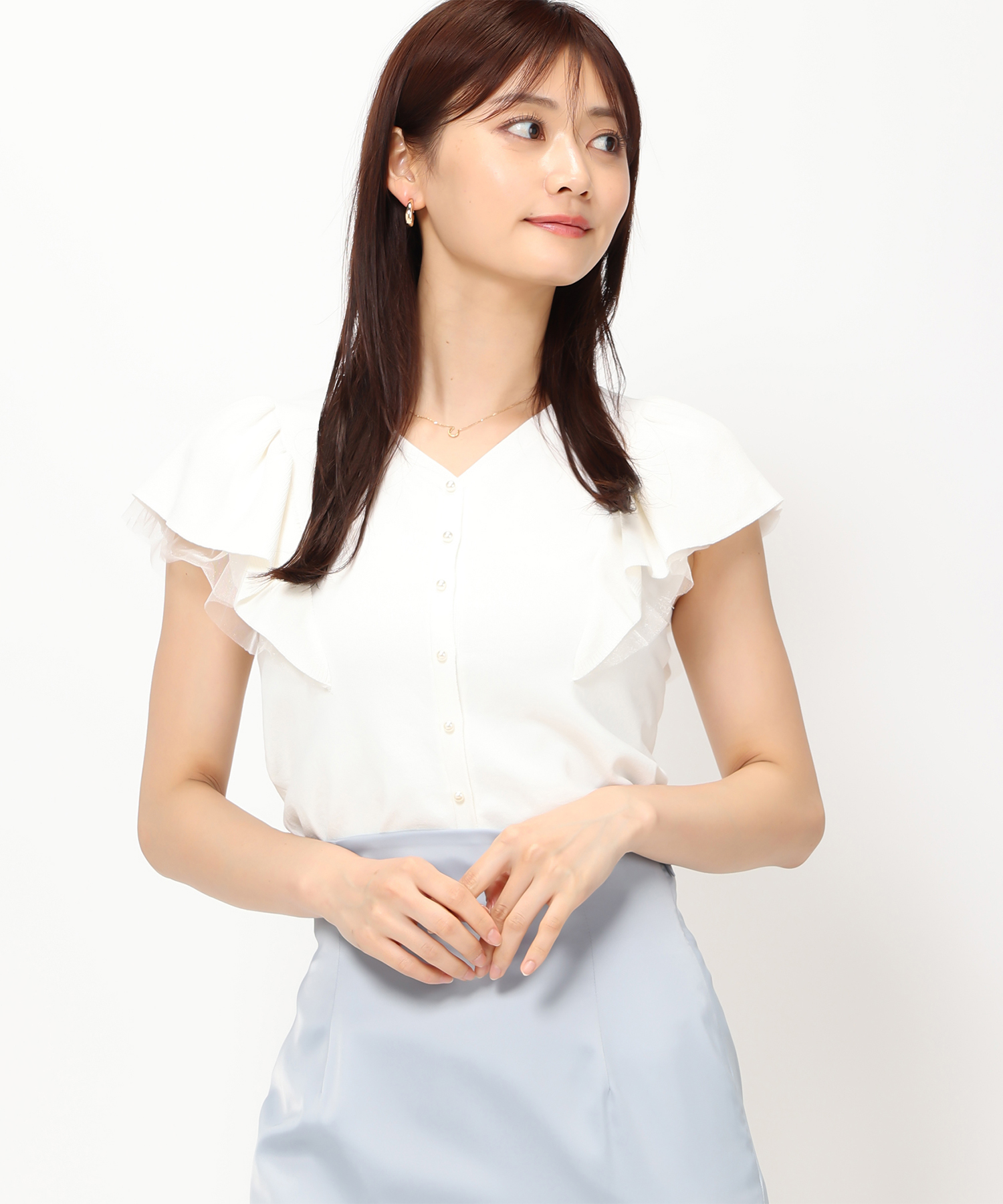 セール】ミッシュマッシュ MISCH MASCH 1枚で着映える。上品