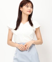 MISCH MASCH/ミッシュマッシュ MISCH MASCH 1枚で着映える。上品トップス。【2024春夏新作】畔フリル2wayニット/MM428307/506100182