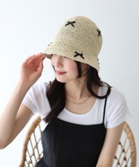 BLUEEAST/ブルーイースト BLUEEAST リボン付ペーパークローシュハット/506100869