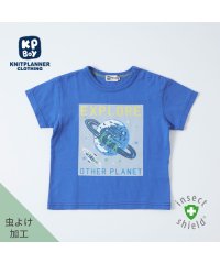 KP/KPBOY(ケーピーボーイ)ｘCAYA 虫除け機能（インセクトシールド）宇宙プリント半袖Tシャツ90/506102894