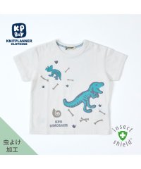 KP/KPBOY(ケーピーボーイ)ｘCAYA 虫除け機能（インセクトシールド）恐竜モチーフ半袖Tシャツ90/506102895