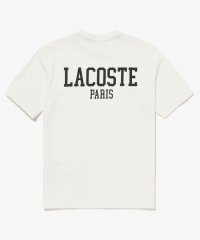 GLOSTER/【LACOSTE/ラコステ】バックプリント クルーネックTシャツ ワンポイントロゴ/506122279