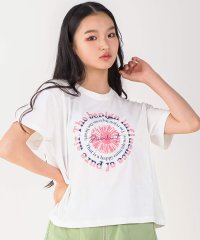 ZIDDY/【接触冷感】サークルロゴ刺しゅうTシャツ(130~160cm)/506122548