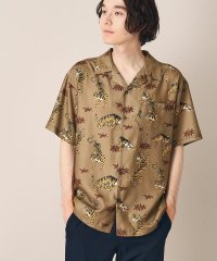 Dessin/【洗える】トラプリントシャツ/506123078