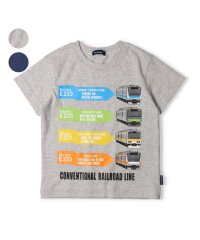 moujonjon/【子供服】moujonjon (ムージョンジョン)【ネット限定】JR在来線電車半袖Tシャツ 100cm～130cm F32824/506123581