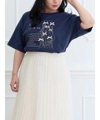 Re-J＆SUPURE/線画リボンTシャツ/506124392