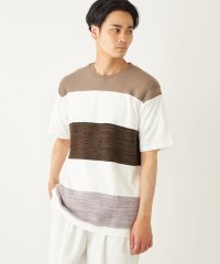 SHIPS Colors  MEN/SHIPS Colors:〈手洗い可能〉切り替え ボーダー TEE/506124537