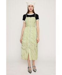 SLY/FRONT ZIP GATHER CAMI ワンピース/506124984