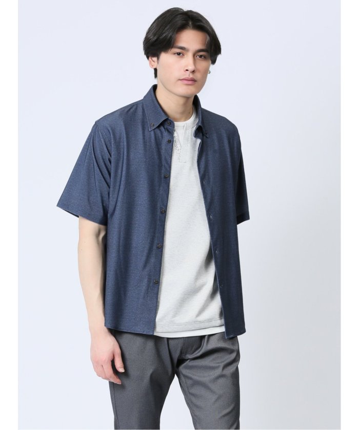セール 16%OFF】タカキュー TAKA－Q ストレッチ ボタンダウン