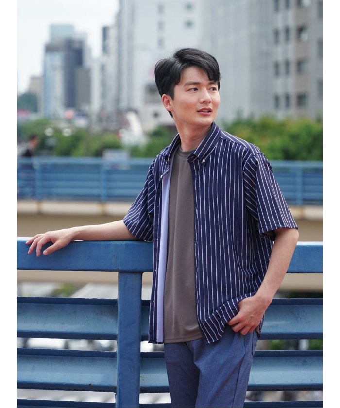 Amazon | キューバシャツ The Shirt ドレープシャツ メンズ