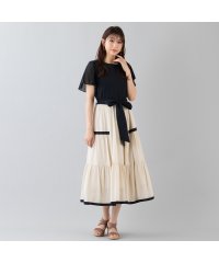 Rose Tiara(L SIZE)/コットンシフォンティアードワンピース/506125408