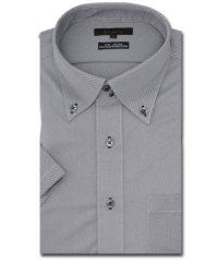 m.f.editorial/ノーアイロンストレッチ スタンダードフィット ドゥエボタンダウン ニットシャツ 半袖 シャツ メンズ ワイシャツ ビジネス ノーアイロン 形態安定 yシャツ 速/506125733