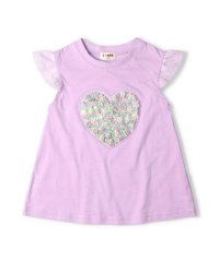 HUNGRY HEART/【子供服】 t/mini (ターカーミニ) 立体レインボーハート袖フリルTシャツ 80cm～130cm K42803/506126008